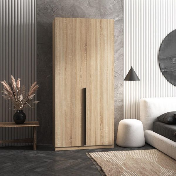 Шафа для одягу M-27 з штангою та полицями, (100&times;50&times;220 см) ЛДСП M-27 фото